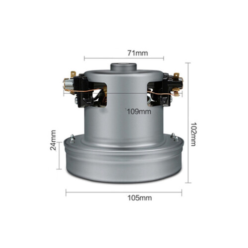 1200W universele stofzuigermotor met groot vermogen en een diameter van 105 mm 1
