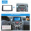 Adaptador de painel est?reo de r?dio automotivo 2 Din de 7 polegadas para FIAT PANDA 2003-2012 3