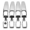 4Pcs Chrome ABS Door Outer Handle Covers for Chevrolet Captiva 1