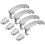4Pcs Chrome ABS Door Outer Handle Covers for Chevrolet Captiva 3
