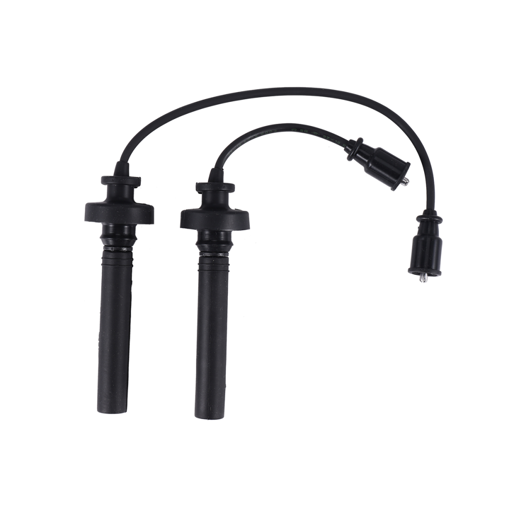2 Pcs Spark Plug Ignition Wire Cord Set For Mitsubishi Lancer 1.6L 4763603011311