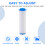 10Pcs Shower Filter for Hard Water - High Output Shower Water Filter 7