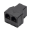 2 Pack RJ11 6P4C Τηλεφωνικός διαχωριστής καλωδίων 2 θυρών Splitter Adapter 2