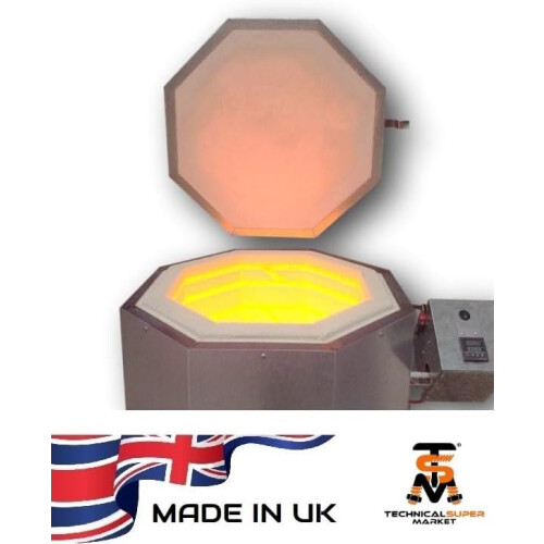 SINGLE PHASE, TOP-LOADED PROGRAMMABLE KILN 45 CU.L INNER: 1240C/2264F 2