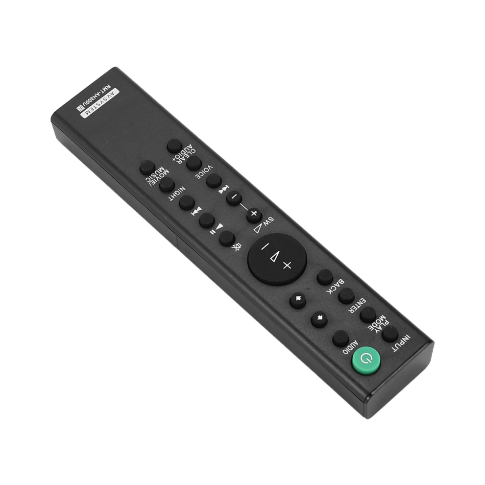 Rmt-Ah300u Soundbar Remote Control For Sony Ht-Ct291 Sa-Ct290 Black 4763603018051