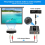Analog to Digital Audio Converter RCA to Optical with Optical Cable 3