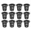 100 Pack 2.36 Inch Cups Slotted Mesh Wide Lip Filter Plant Net Pot 1