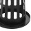 100 Pack 2.36 Inch Cups Slotted Mesh Wide Lip Filter Plant Net Pot 7