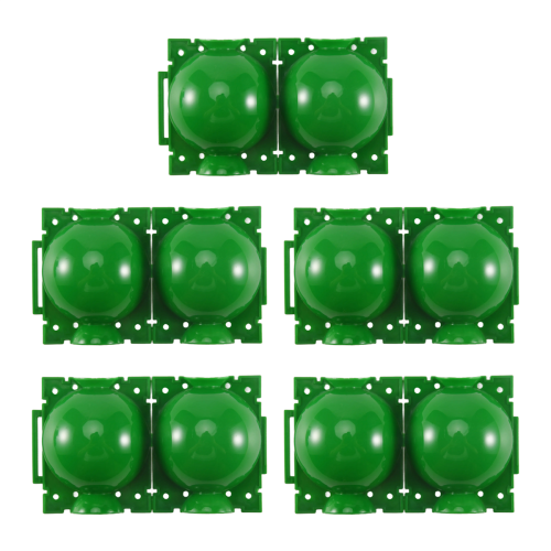 5 Pieces of Plant Propagation and Rooting Ball Device (S, Green)