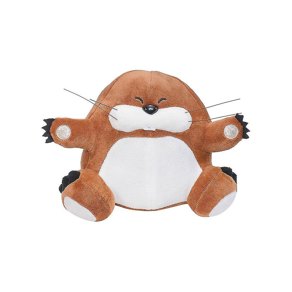 (Monty Mole) Super Mario Bros Plush Toy Koopa Teddys Soft Stuffed Figures Toy Birthday Gift