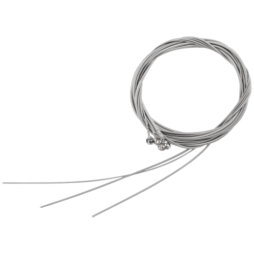 Pacote com 4 cordas de baixo de a?o inoxid?vel para baixo 2