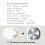 50Pcs NFC Ntag216 Sticker Ntag216 NFC Tags 4