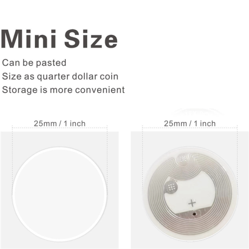 50Pcs NFC Ntag216 Sticker Ntag216 NFC Tags 2