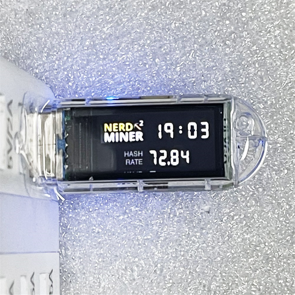 Photos - PSU NerdMiner V2 T-Dongle Hashrate 74Kh/S BTC Crypto Solo Lottery Miner