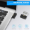 USB Mouse Jiggler, Automatic Computer Mouse Mover Jiggler 4