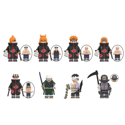 (8pcs-B) 32PCS Naruto Minifigure Building Blocks