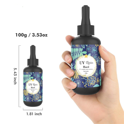 Ρητίνη UV - Crystal Clear Hard Glue Ultraviolet Curing Epoxy Resin 2