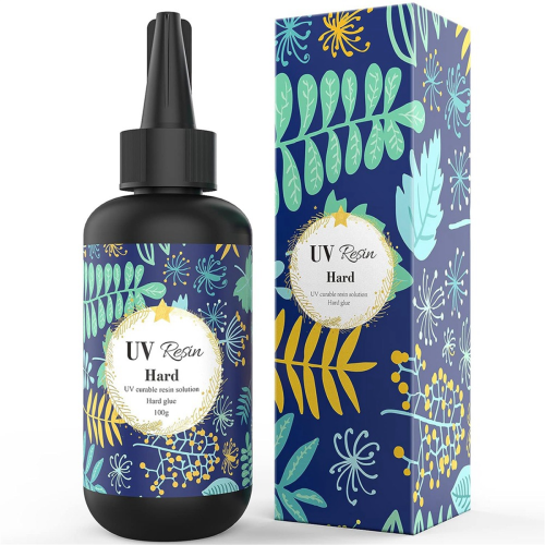 Ρητίνη UV - Crystal Clear Hard Glue Ultraviolet Curing Epoxy Resin