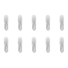 10Pcs T5 17 86 206 286 Halogen Bulb Car Instrument Panel Lamp 1.2W