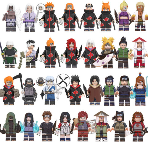 (8pcs-C) 32PCS Naruto Minifigure Building Blocks 2