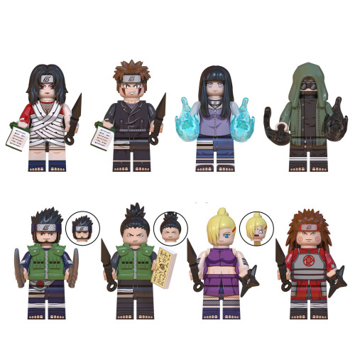 (8pcs-D) 32PCS Naruto Minifigure Building Blocks