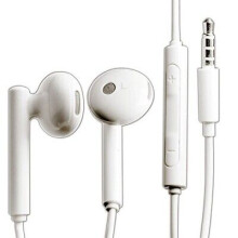 GENUINE HUAWEI AM115 WHITE 3.5 MM HANDSFREE EARPHONES FOR HUAWEI P SMART P10 P9
