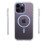 Tech21 FLEXQUARTZ Magnetic Drop Protect Clear Case for iPhone 15 Pro MAX - BLUE 1