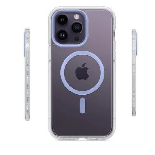 Tech21 FLEXQUARTZ Magnetic Drop Protect Clear Case for iPhone 15 Pro MAX - BLUE