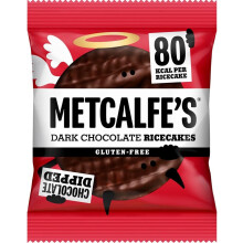 Metcalfe's Dark Chocolate Rice Cakes - 12x34g