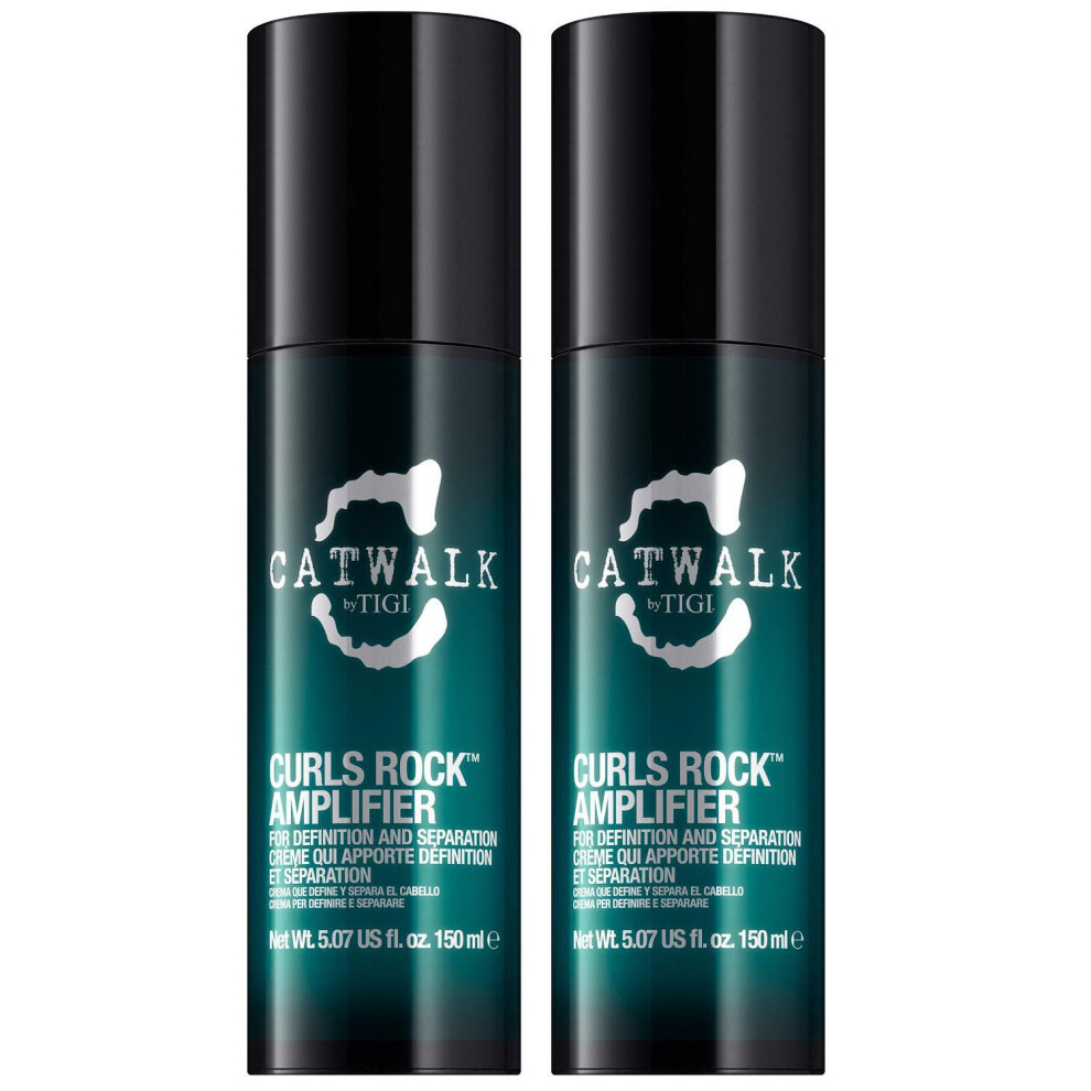 Catwalk by TIGI Curls Rock Amplifier for Defined Curls and Waves 150ml, 2pk
