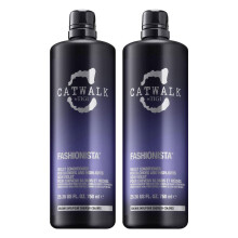 Catwalk by Tigi Fashionista Violet Purple Conditioner for Blonde Hair 750ml, 2pk