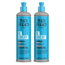 Bed Head by TIGI Recovery Moisturising Shampoo For Dry Hair 400ml, 2pk