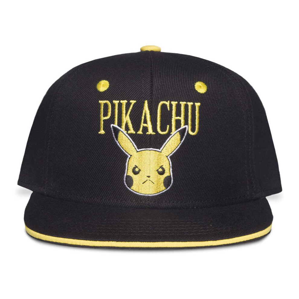 POKEMON Angry Pika Snapback Baseball Cap (SB775057POK)