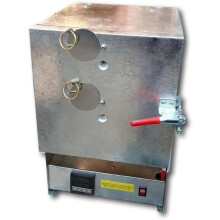 950C TABLE-TOP ELECTRIC KILN 4 FLASKS, WAX, PMC, ENAMEL, CLAYS, GLASS