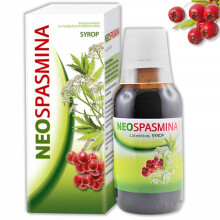 Neospasmina syrup for anxiety and difficulty falling asleep 119 ml
