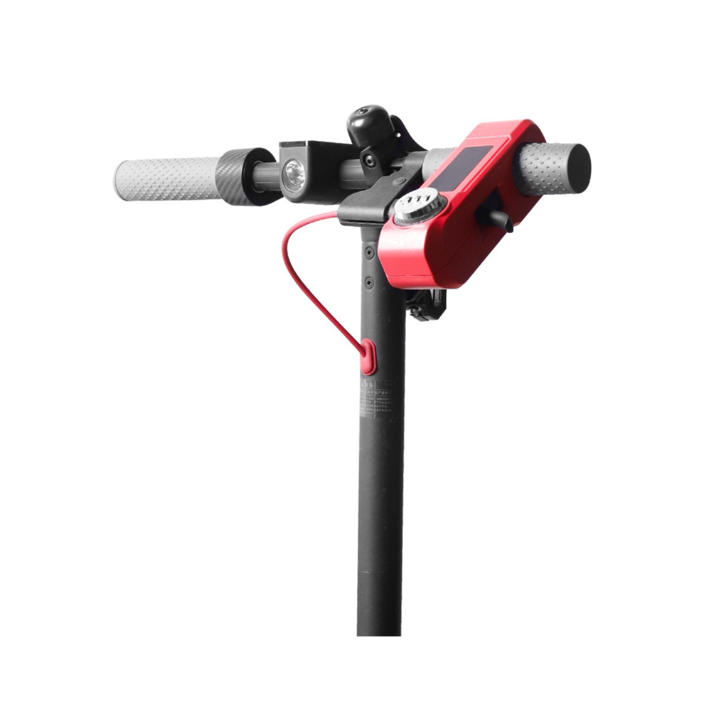 Llhappy-E-Scooter Grip Lock Security Safety Locks Handlebar Handset Brake Lever Disc Locking For M365 Pro Red 4851281106464