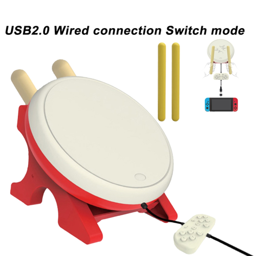 Taiko Drum for Console Controller Sticks No Tatsujin with 1