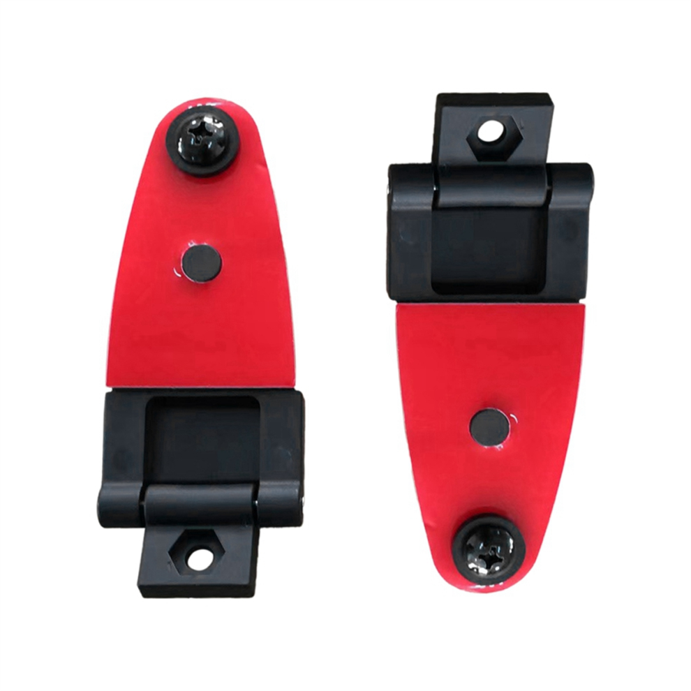 Llhappy-2 Pcs 103528 All Truck Cap Glass Rear Door Hinges ,Glass Hinge Fits For Leer 100XL/100Le 4851087632075
