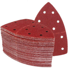 150 kusov trojuholníkového brúsneho papiera 11 otvorov 105 x 152 mm 40/60/80/120/180/240 pre brúsne stroje