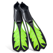 WAVE Snorkelen Professionele Lange Flippers Blad Vin Zacht Rubber voor Volwassenen Kinderen Watersport Duiken Vinnen Zwemmen Training S2