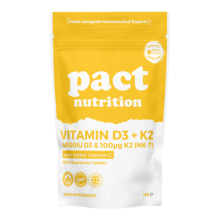 Vitamin D3 4000IU Tablets + Vitamin K2 100ug High Strength D3 K2