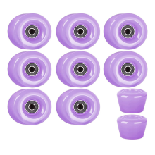 Roller Skate Wielen 32 X 58Mm 82A Hardheid Katrol, Rollagers voor Skates Skateboard Onderdelen,