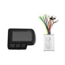 Elektrische fietsscooter 36V 48V 250W 350W 22A 6-buizen borstelloze controller EN06 LED-display met USB