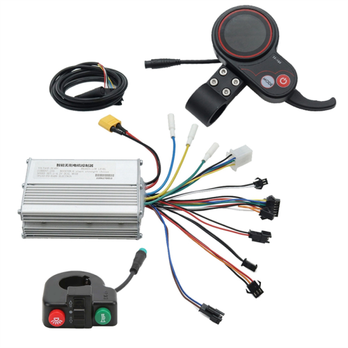 48V 25A Elektroroller-Controller-Dashboard-Kit mit TF-100-Display + Schaltertaste für Teile