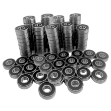 100 stuks 608 lagers, 8x22x7mm kogellager vetkeerring montage roller skateboard lagers