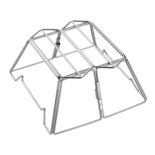 Opvouwbare Mesh Vuurkorf Buiten Camping Opvouwbare Stalen Standaard voor Tuin Achtertuin Verwarming,M