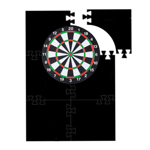 LLhappy-Dartboard Surround Wall Protector, Board Ring for Standard Size Dartboards 2