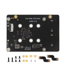 X1005 Dual NVME SSD Shield PCle až M.2 pre 5 podporuje -8 AI akcelerátor