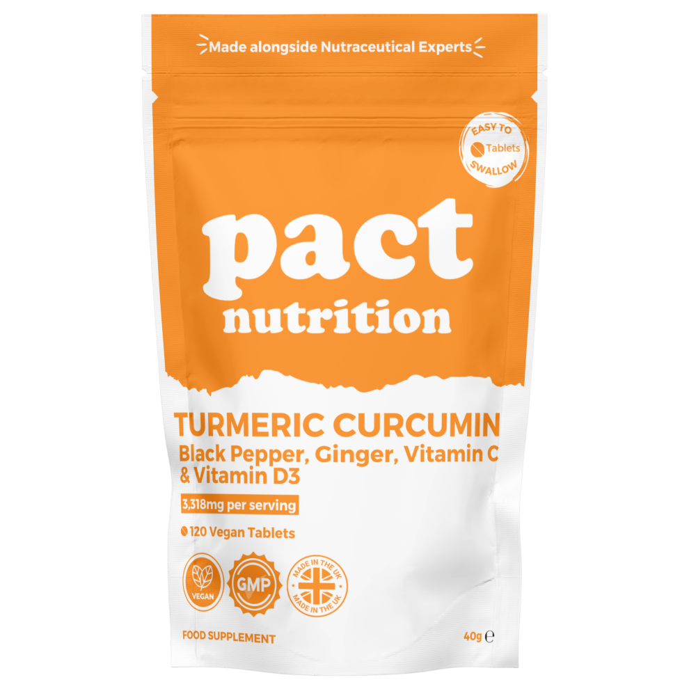 Turmeric Tablets 3280mg + Ginger + Black Pepper | 95% Curcuminoids
