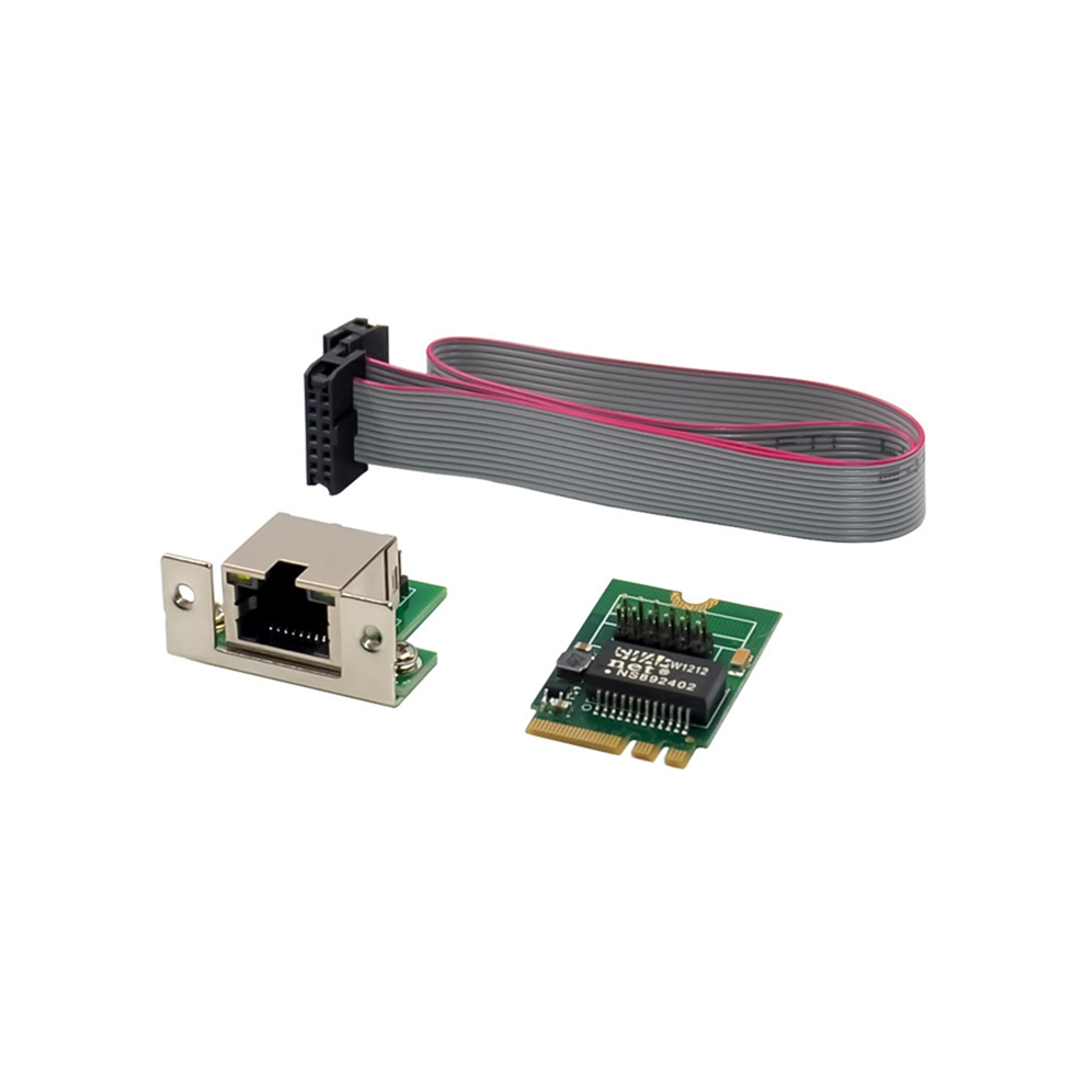 M.2 A+E Single Port RJ45 Gigabit Netwerkkaart RTL8111G Ethernet IndustriëLe Computer Lan-image
